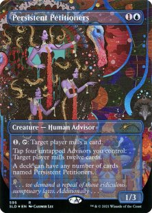 Persistent Petitioners (3) (foil) (borderless)