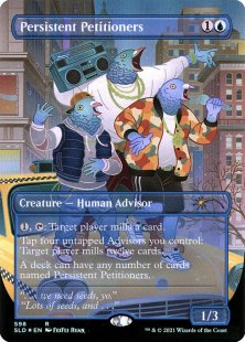 Persistent Petitioners (5) (foil) (borderless)