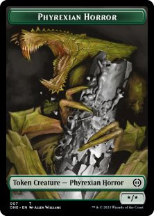 Phyrexian Horror token (#007) (*/*)