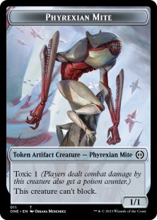 Phyrexian Mite token (#011) (1/1)