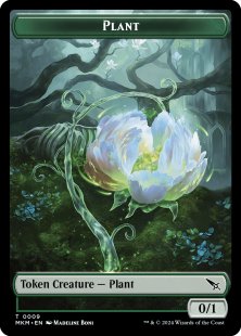 Plant token (foil) (0/1)