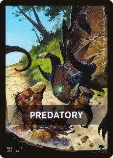 Predatory front card