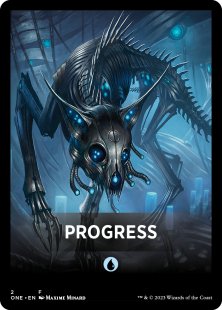 Progress front card