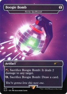 Pyrite Spellbomb (Fortnite) (foil) (borderless)