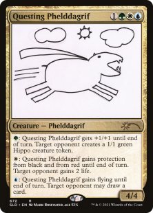 Questing Phelddagrif (#672) (Extra Life 2021) (foil) - Secret Lair