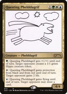 Questing Phelddagrif (#672) (Extra Life 2021) (foil)