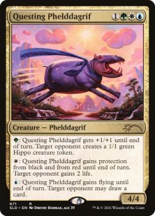 Questing Phelddagrif (#671) (Extra Life 2021) (foil)