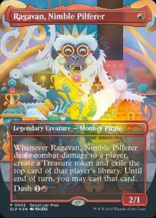 Ragavan, Nimble Pilferer (foil) (borderless)