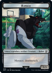 Ravage token (foil) (3/3)