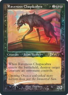 Ravenous Chupacabra (foil)