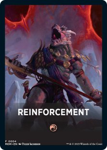 Reinforcement Front Card