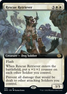 Rescue Retriever (extended art)