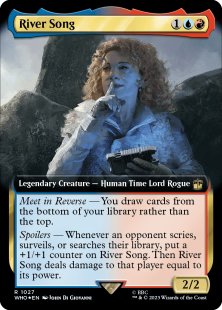 River Song (surge foil) (extended art)