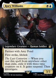 Rory Williams (surge foil) (extended art)