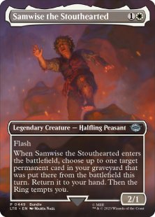 Samwise the Stouthearted (foil) (borderless)