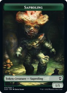 Saproling token (1/1)