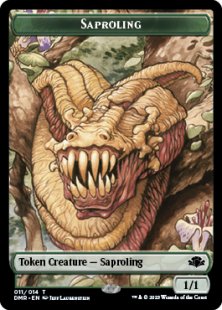 Saproling token (foil) (1/1)