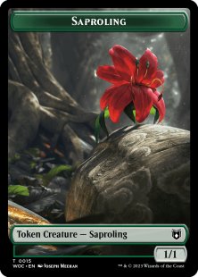 Saproling token (1/1)