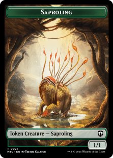 Saproling token (1/1)