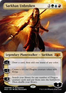 Sarkhan Unbroken (foil) (borderless)