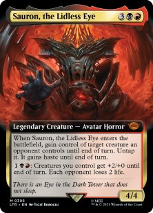 Sauron, the Lidless Eye (#396) (extended art)