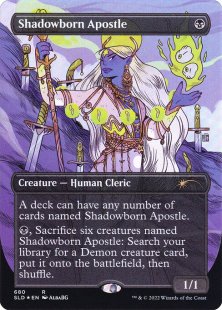 Shadowborn Apostle (#680) (foil) (borderless)