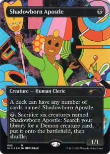 Shadowborn Apostle (#686) (foil) (borderless)