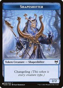 Shapeshifter token (Kaldheim) (2/2)
