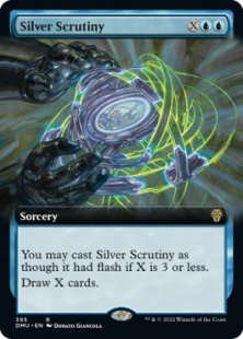 Silver Scrutiny (foil) (extended art)