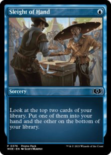 Sleight of Hand (foil) - 9th Edition | Bazaar of Magic