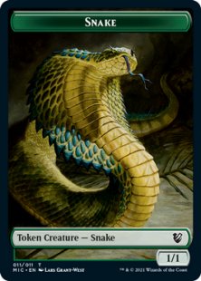 Snake token (1/1)