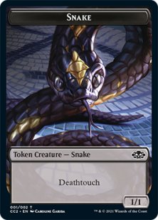 Snake token (foil) (1/1)