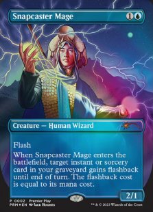 Snapcaster Mage (foil) (borderless)