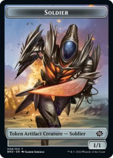 Soldier token (#008) (1/1)