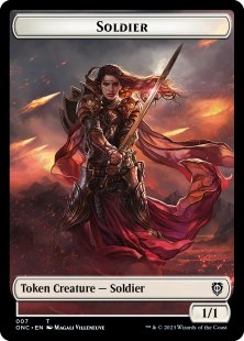 Soldier token (#007) (1/1)