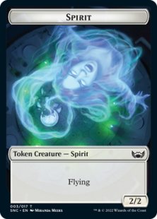 Spirit token (foil) (2/2)