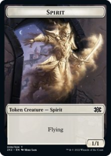 Spirit token (2) (foil) (1/1)