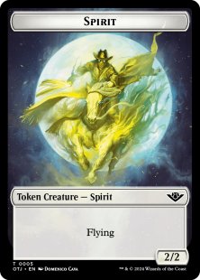 Spirit token (foil) (2/2)