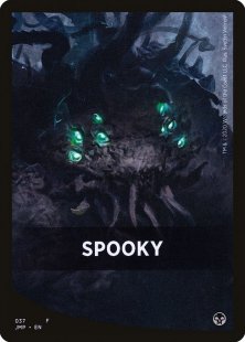Spooky front card