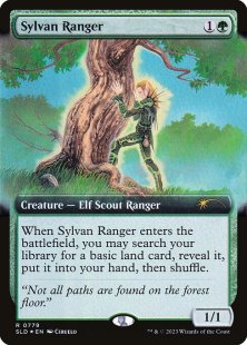 Sylvan Ranger (#779) (foil) (extended art)