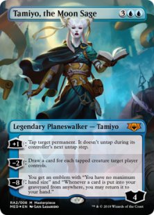 Tamiyo, the Moon Sage (foil) (borderless)