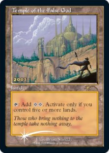 Temple of the False God (foil)