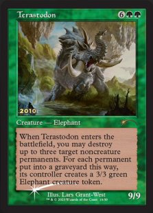 Terastodon (2) (retro frame) (foil)