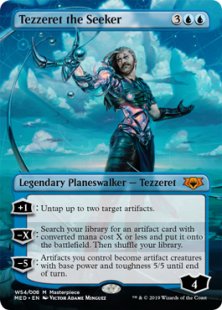 Tezzeret the Seeker (foil) (borderless)