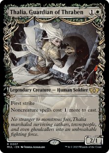 Thalia, Guardian of Thraben (#7) (foil) (showcase)