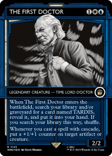 The First Doctor (surge foil) (showcase)