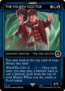 The Fourth Doctor (surge foil) (showcase)