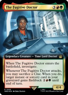 The Fugitive Doctor (surge foil) (extended art)