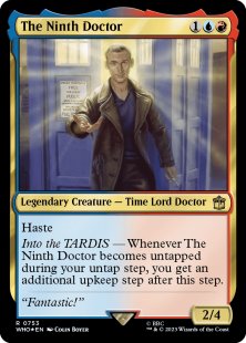 The Ninth Doctor (surge foil)