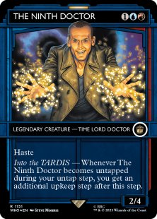 The Ninth Doctor (surge foil) (showcase)